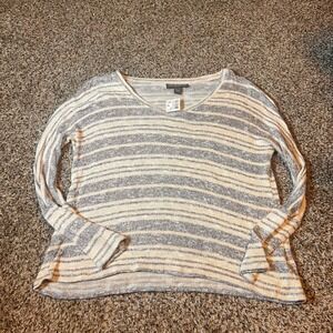 A Pea‎ In The Pod Maternity Top Small Striped V Neck Long Sleeve